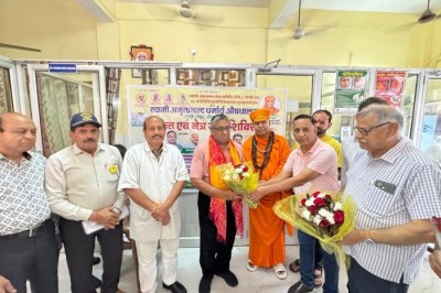 Inaugurated the new Dental OPD at Swami Amritanand Charitable Dispensary, run by Taponidhi Swami Vishveshwaranand Gurukulam Trust.